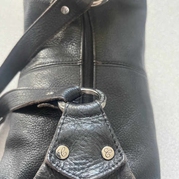 Cristina Made In Italy Black Leather Bag - Picture 6 of 16